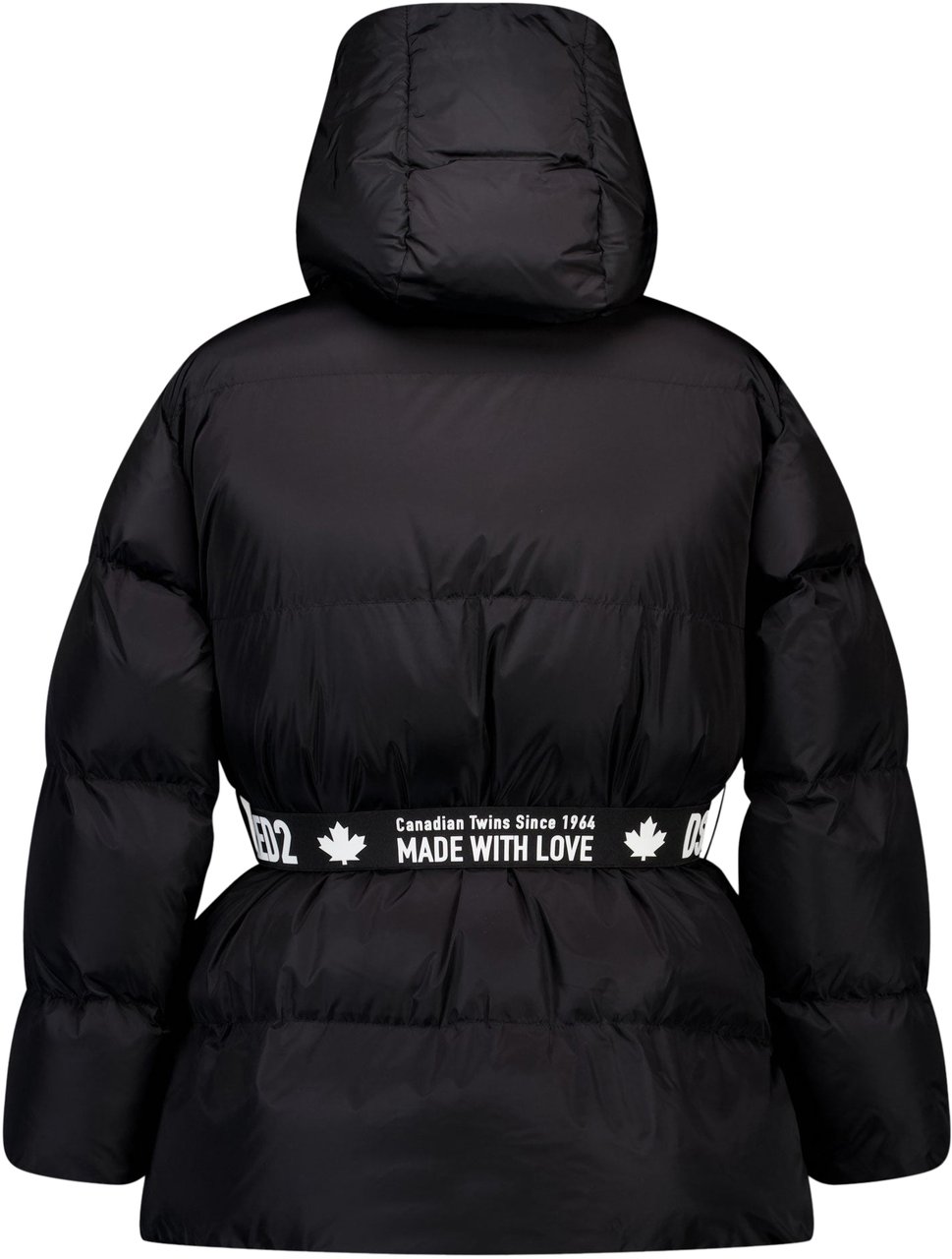 Dsquared2 Dsquared2 Kinder Meisjes Winterjas In Zwart Zwart