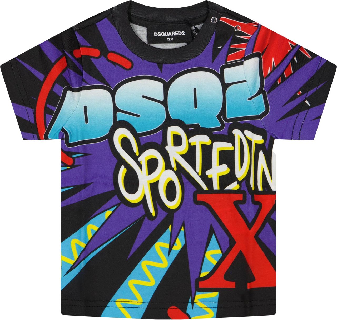 Dsquared2 Dsquared2 Baby Meisjes T-Shirt Zwart Zwart