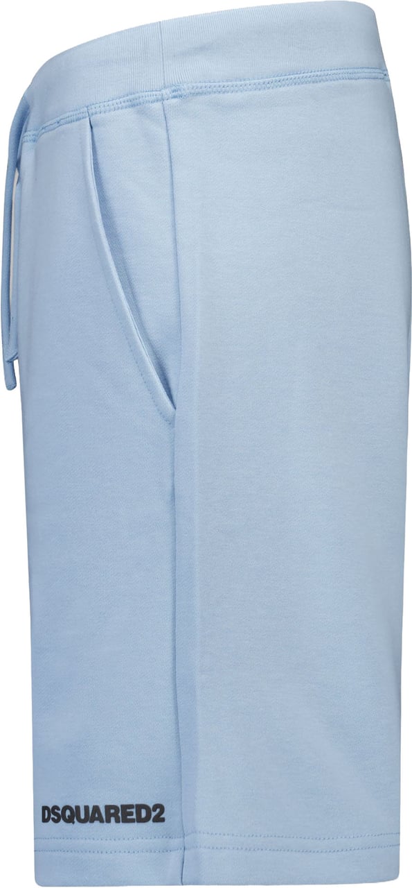 Dsquared2 Kinder Jongens Shorts In Licht Blauw Blauw