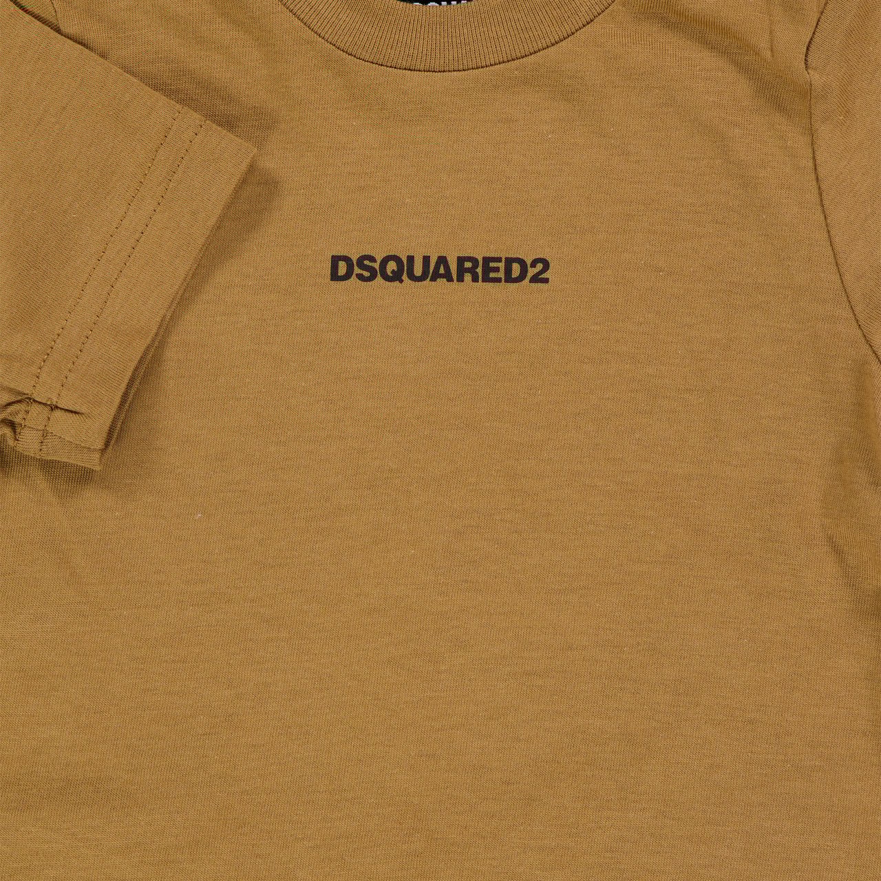 Dsquared2 Dsquared2 Baby Jongens T-Shirt In Camel Taupe