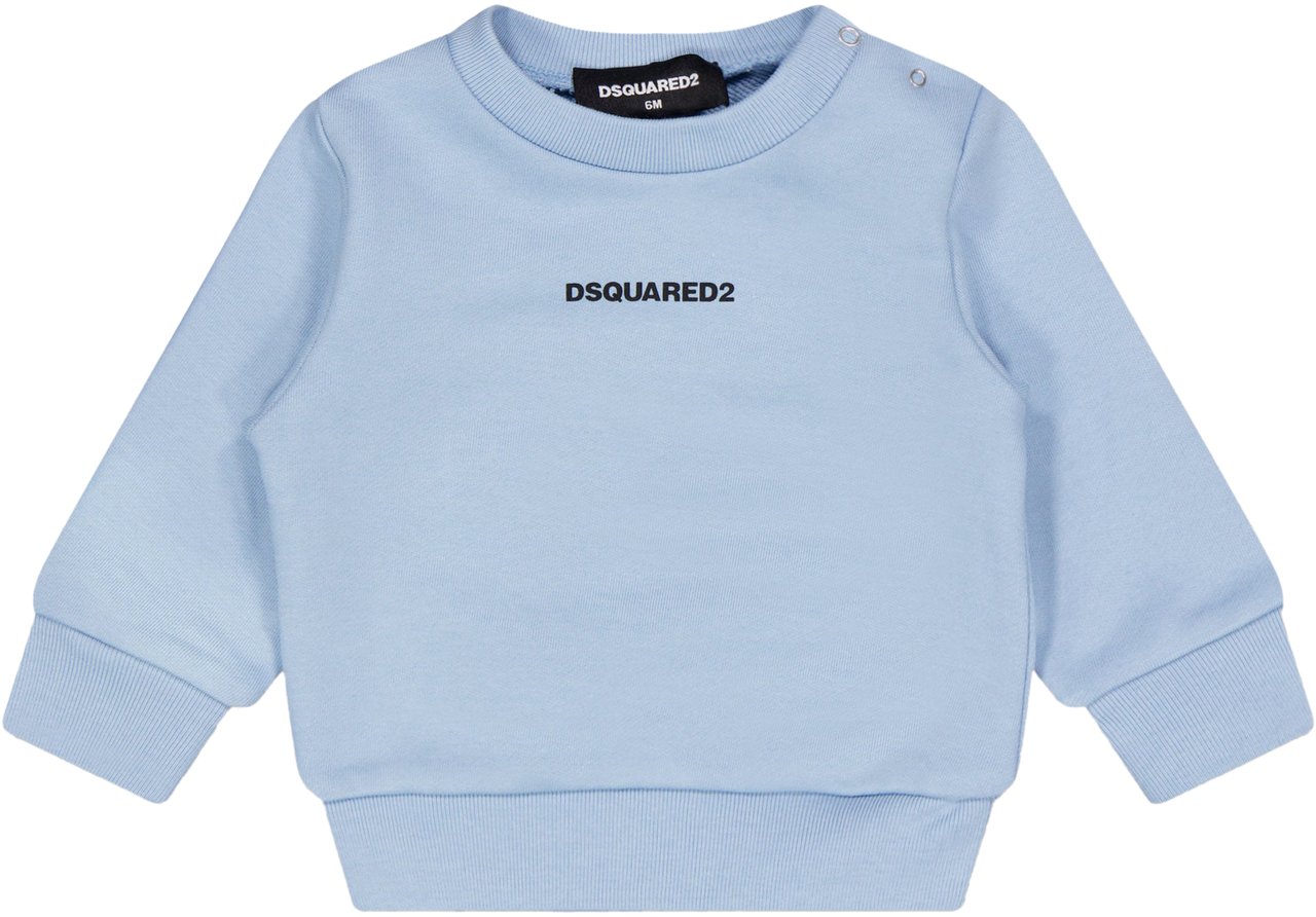 Dsquared2 Baby Jongens Trui In Licht Blauw Blauw