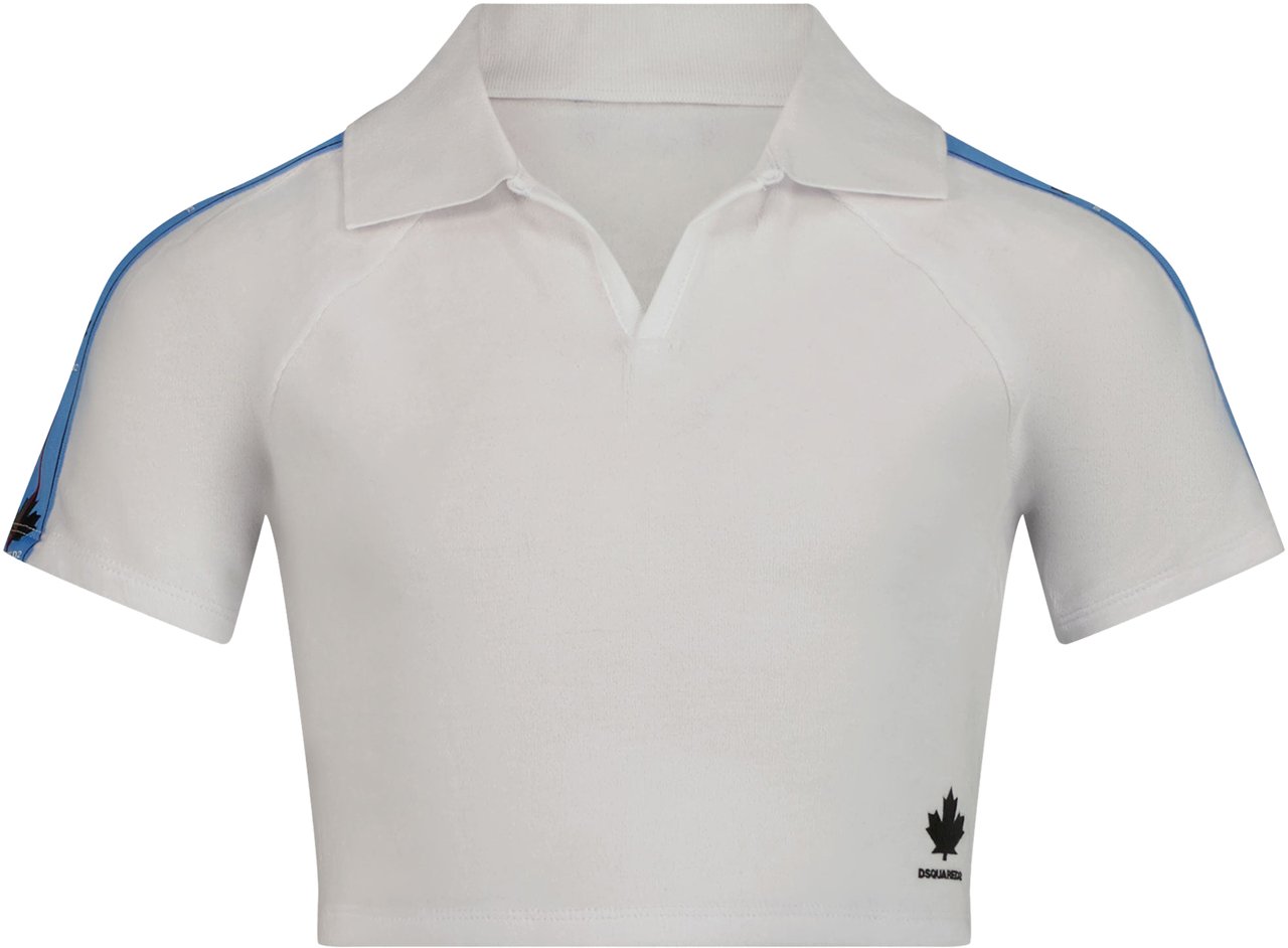 Dsquared2 Dsquared2 Kinder Meisjes T-Shirt In Wit Wit