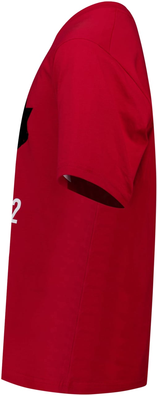 Dsquared2 Dsquared2 Kinder Unisex T-Shirt In Rood Rood