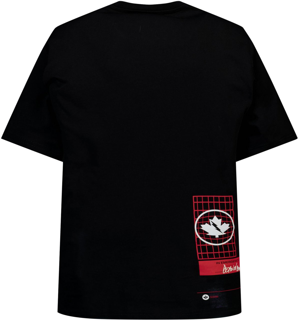 Dsquared2 Dsquared2 Kinder Unisex T-Shirt In Zwart Zwart