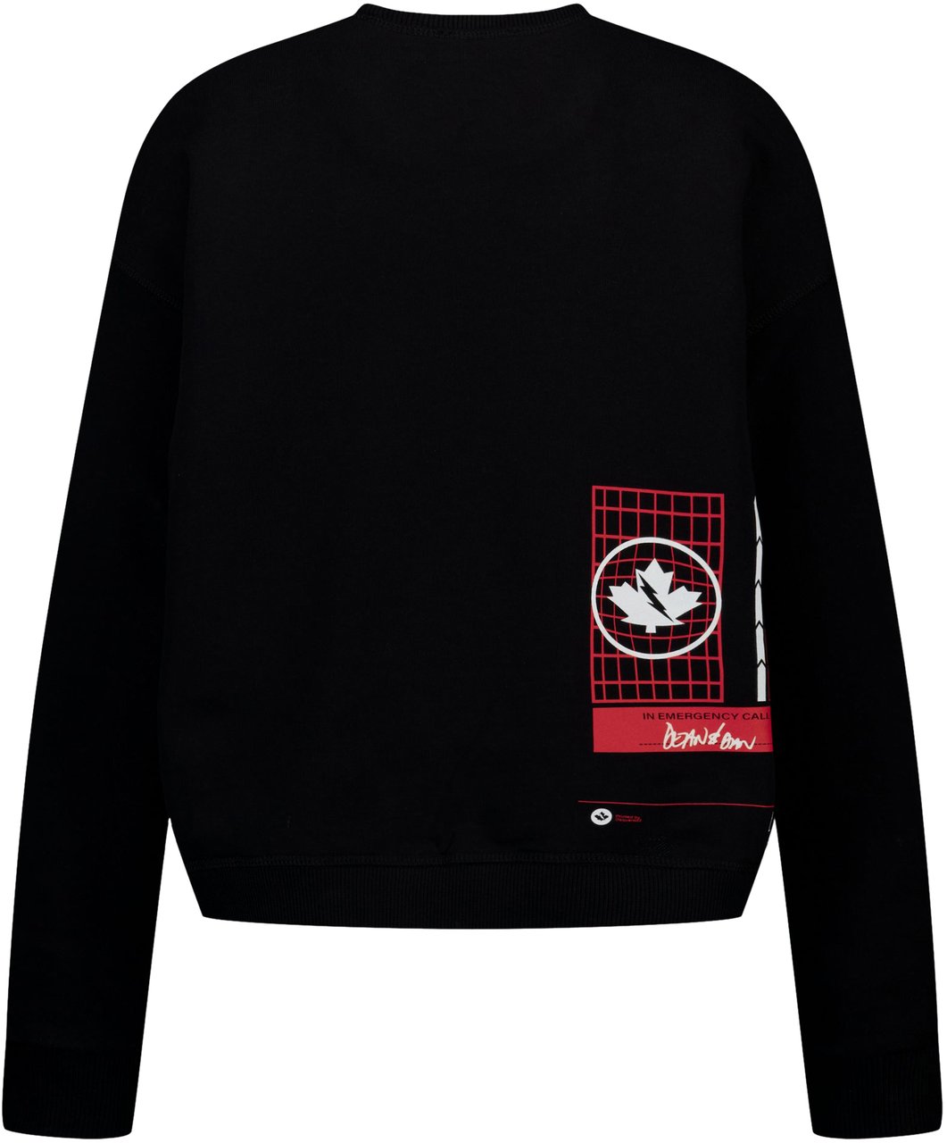 Dsquared2 Dsquared2 Kinder Unisex Trui In Zwart Zwart