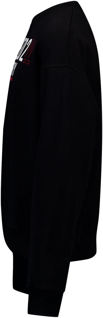 Dsquared2 Dsquared2 Kinder Unisex Trui In Zwart Zwart