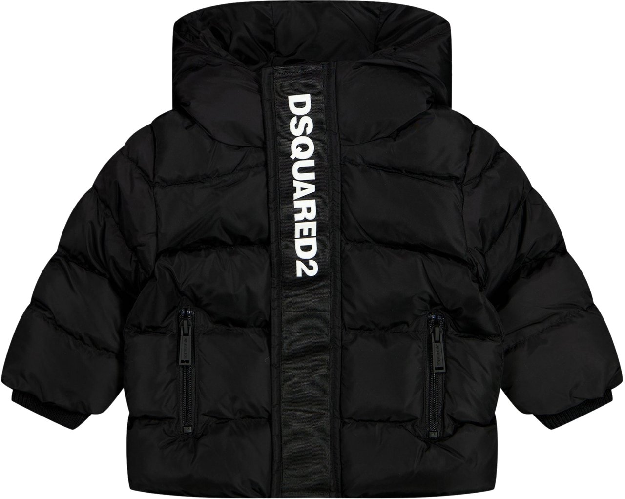 Dsquared2 Dsquared2 Baby Jongens Winterjas In Zwart Zwart