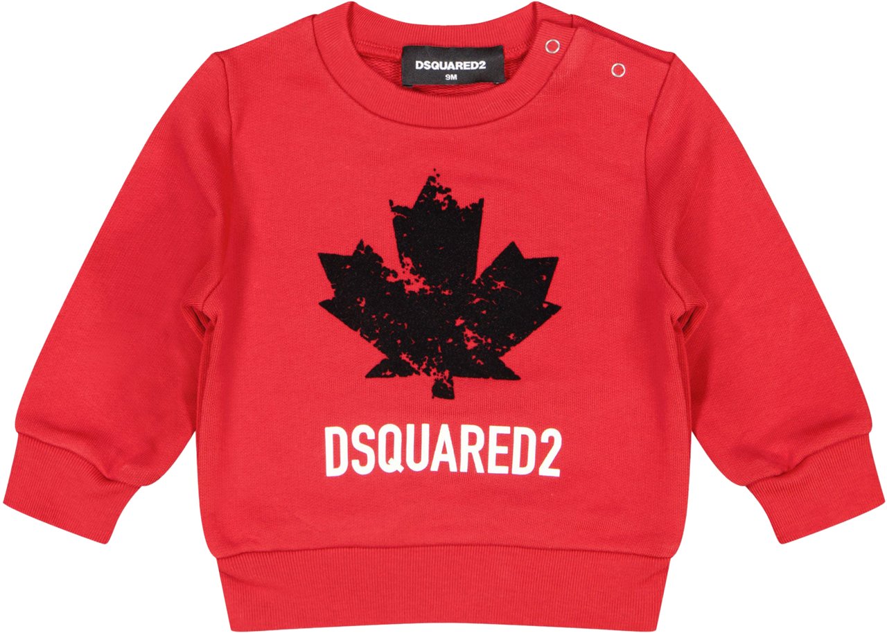 Dsquared2 Dsquared2 Baby Jongens Trui In Rood Rood