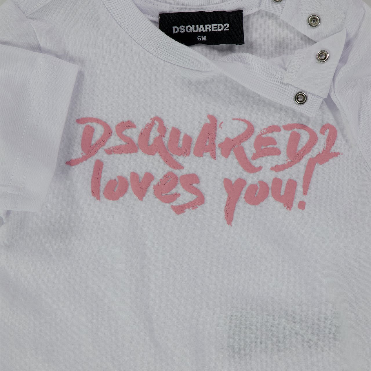 Dsquared2 Dsquared2 Baby Meisjes T-Shirt In Wit Wit
