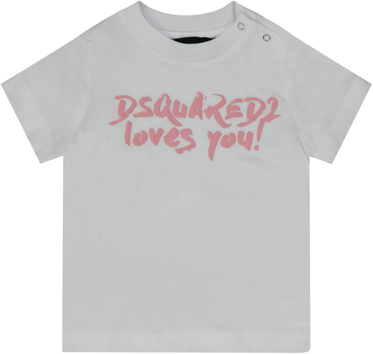 Dsquared2 Dsquared2 Baby Meisjes T-Shirt In Wit Wit