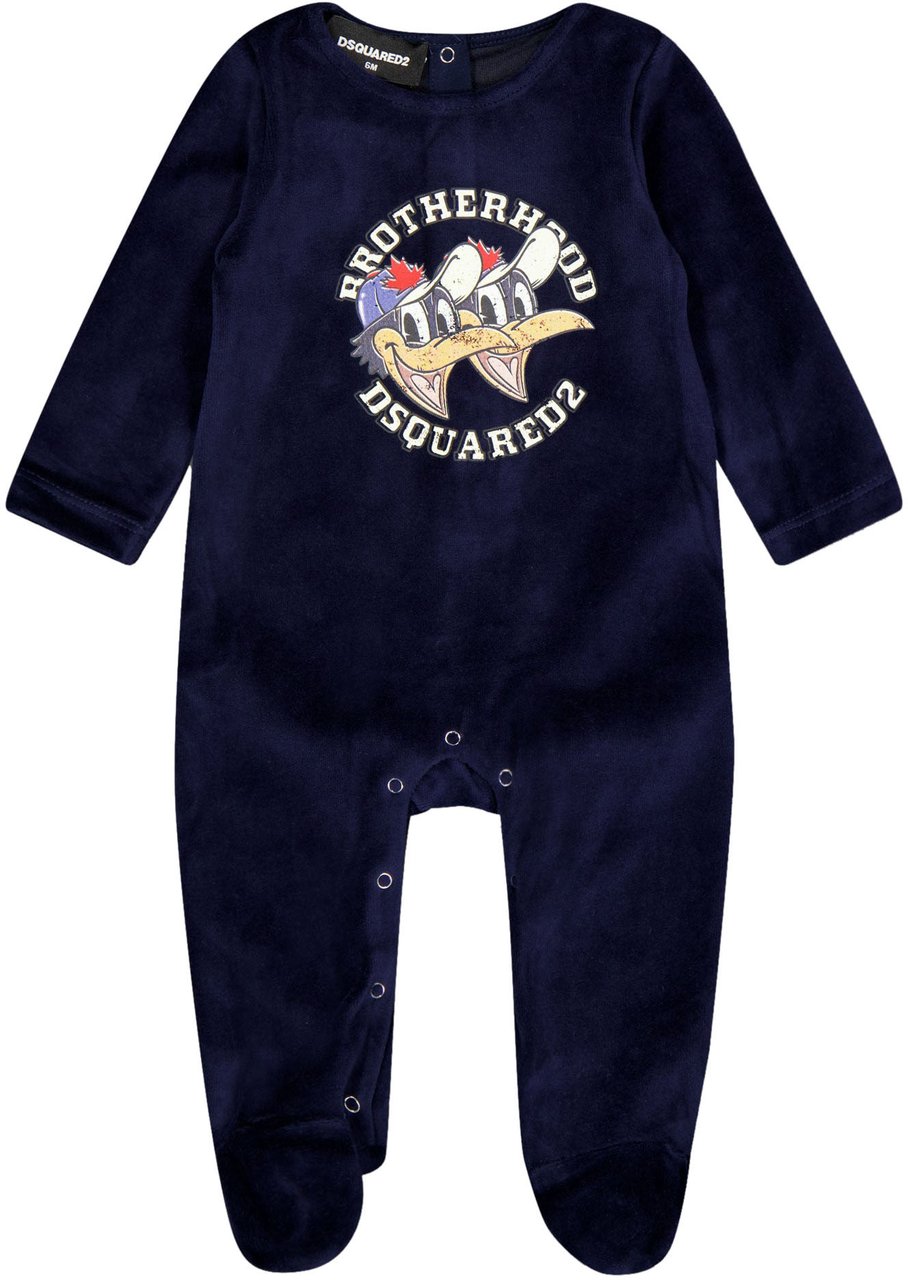 Dsquared2 Dsquared2 Baby Unisex Boxpakje Navy Blauw