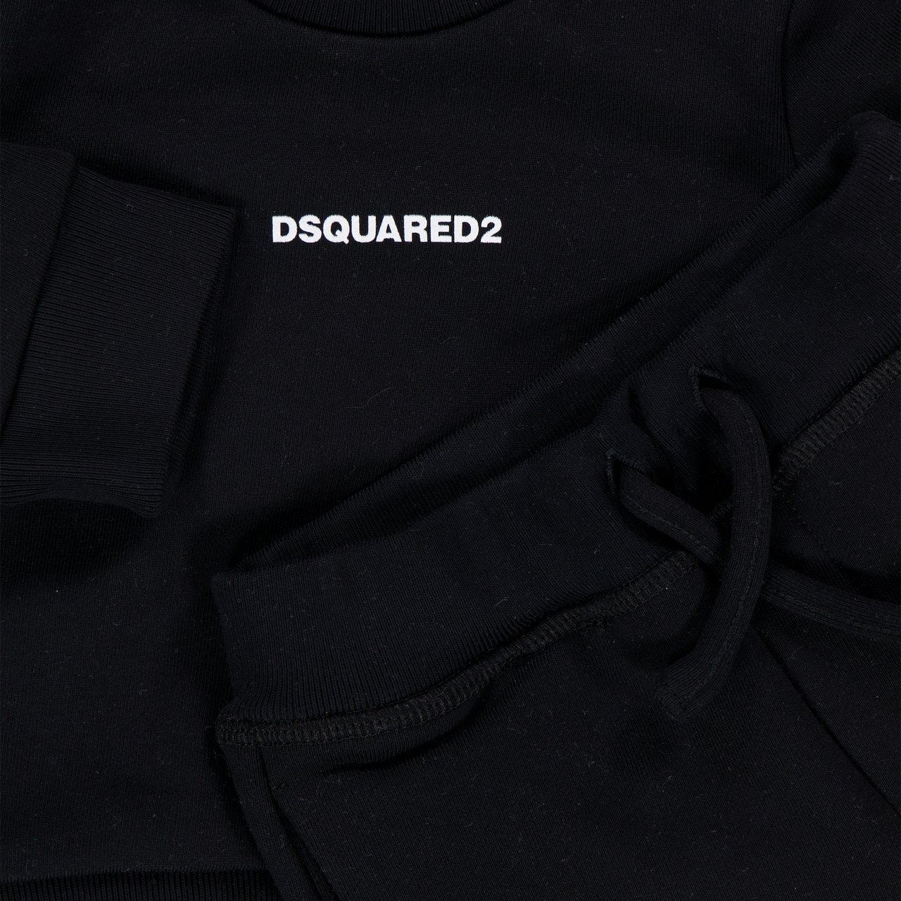 Dsquared2 Dsquared2 Baby Jongens Joggingpak In Zwart Zwart