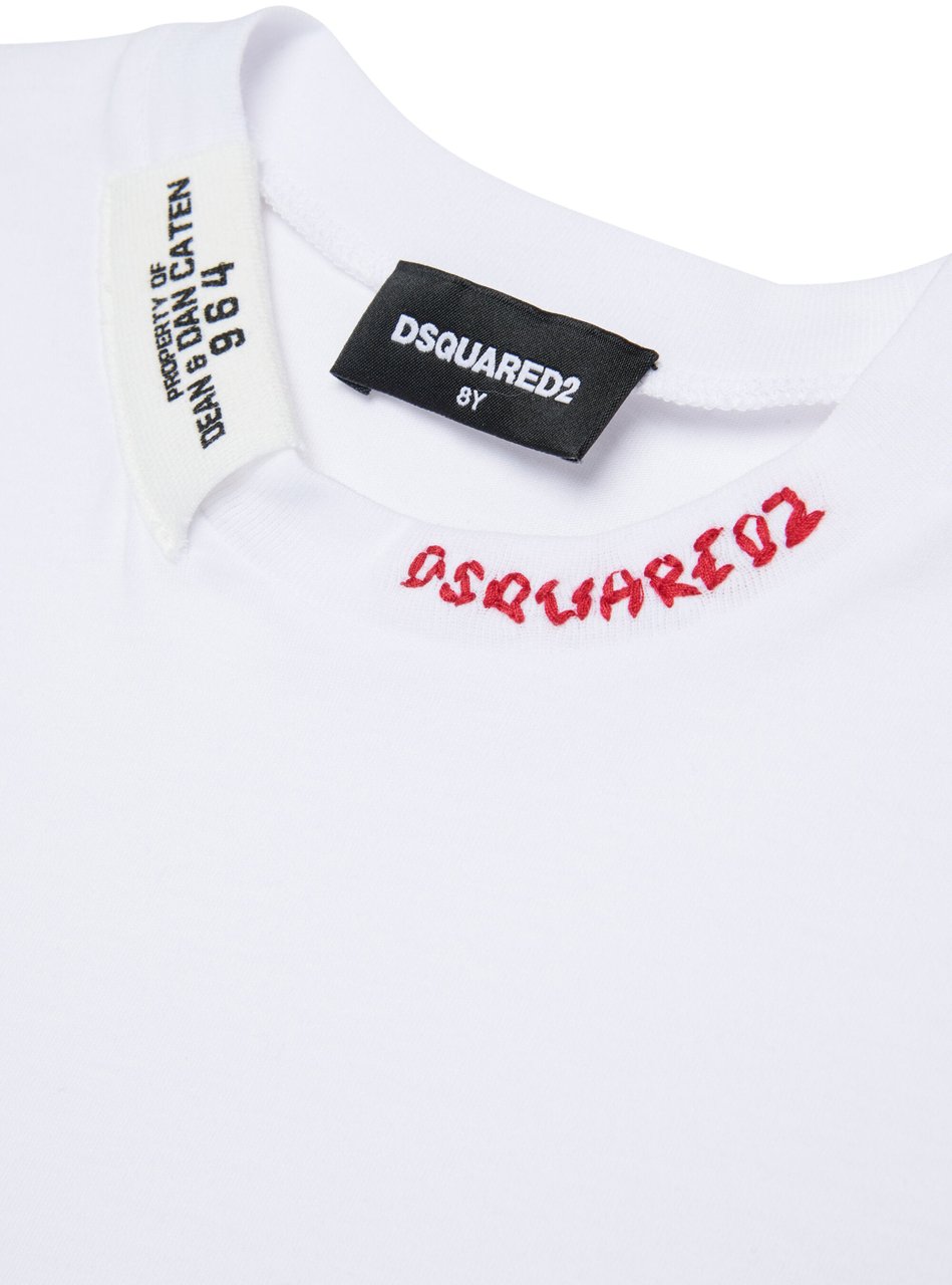 Dsquared2 T-Shirts And Polos White Wit