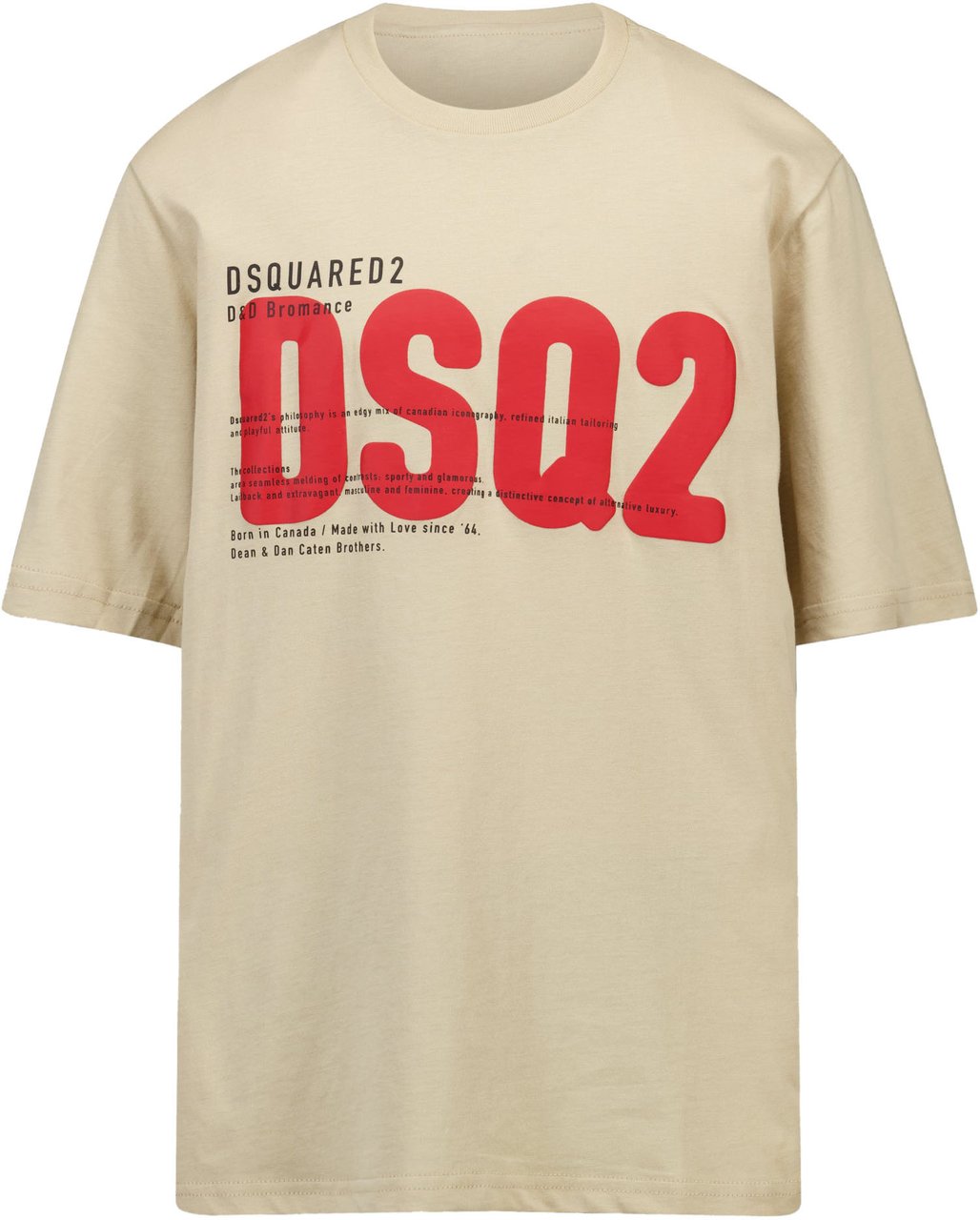 Dsquared2 Dsquared2 Kinder Jongens T-Shirt In Licht Beige Beige
