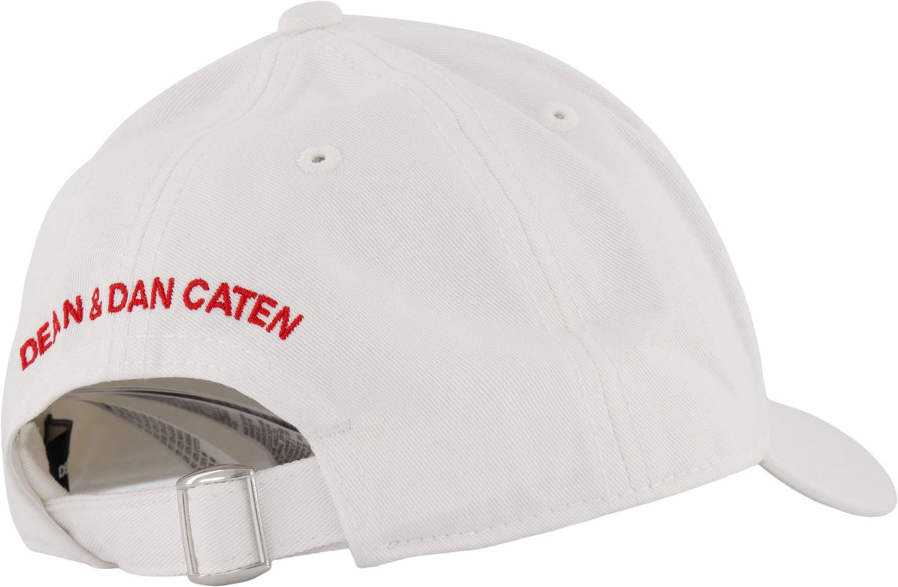 Dsquared2 Kinder Jongens Pet In Wit Wit