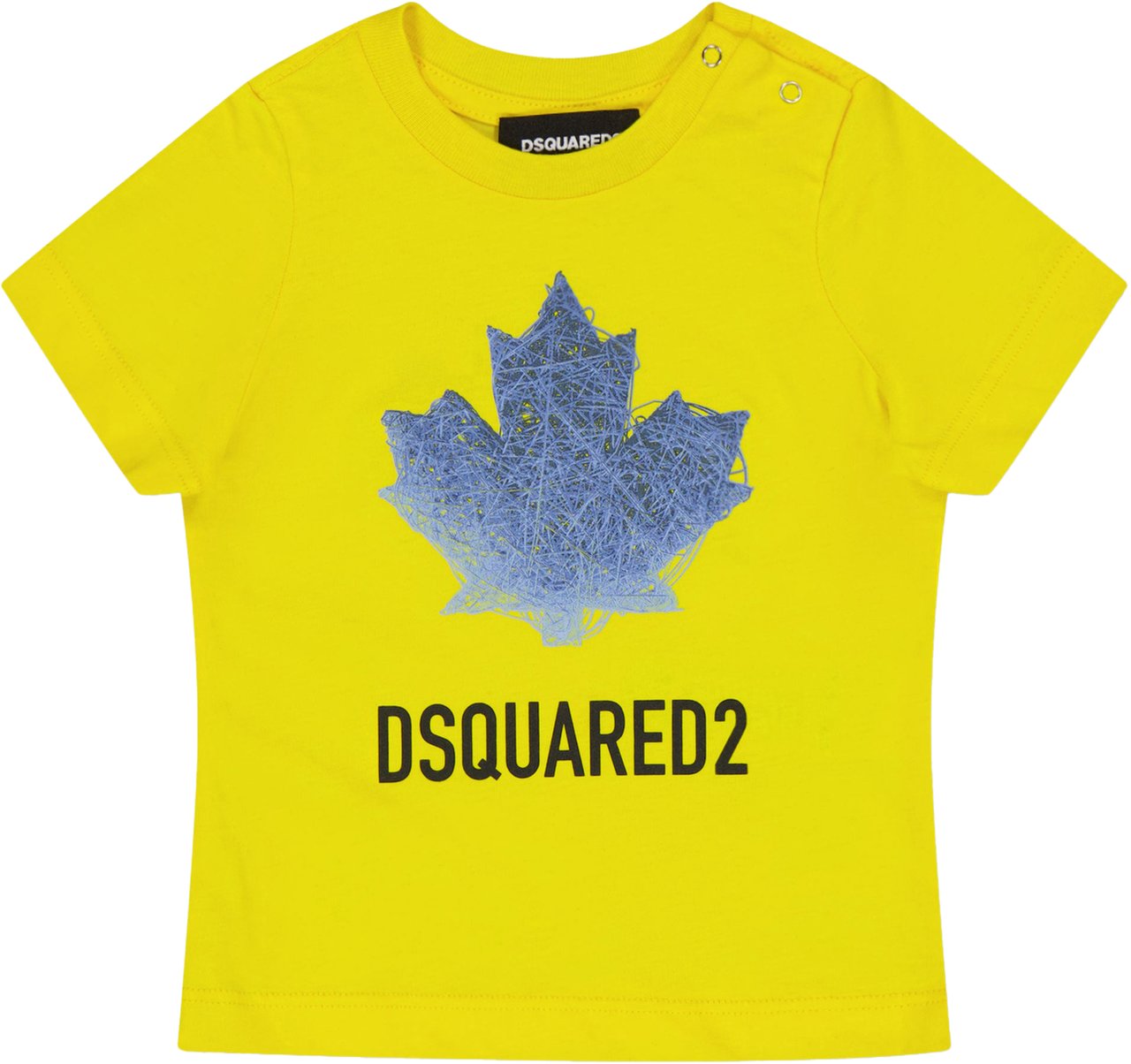 Dsquared2 Dsquared2 Baby Jongens T-Shirt In Geel Geel
