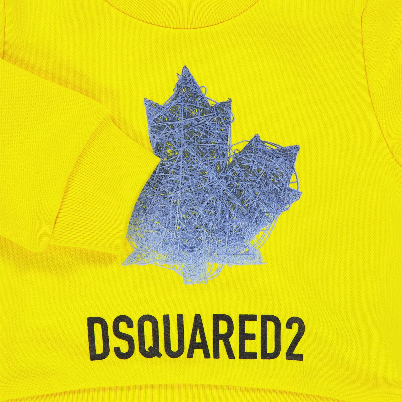 Dsquared2 Dsquared2 Baby Jongens Trui In Geel Geel