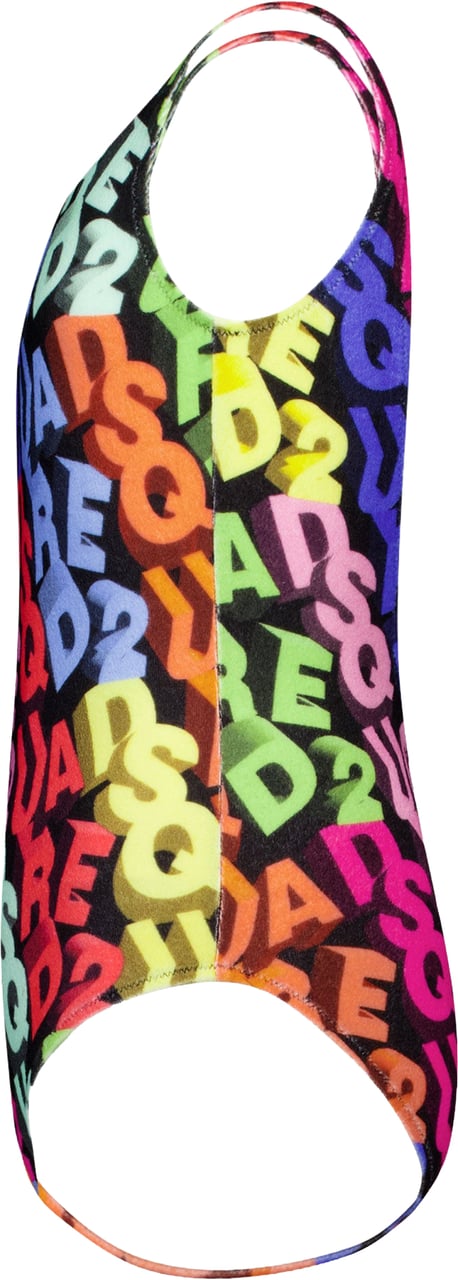 Dsquared2 Dsquared2 Kinder Meisjes Zwemkleding In Zwart Zwart