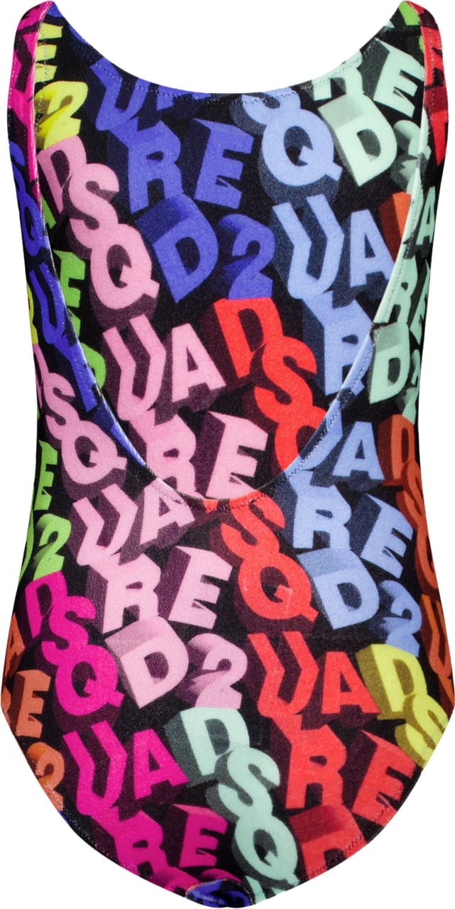 Dsquared2 Kinder Meisjes Zwemkleding In Zwart Zwart