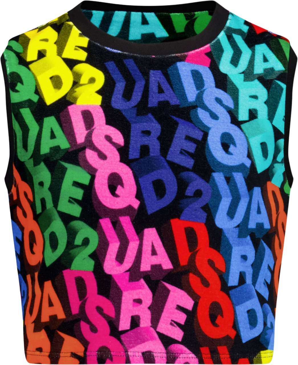 Dsquared2 Kinder Meisjes T-Shirt In Zwart Zwart