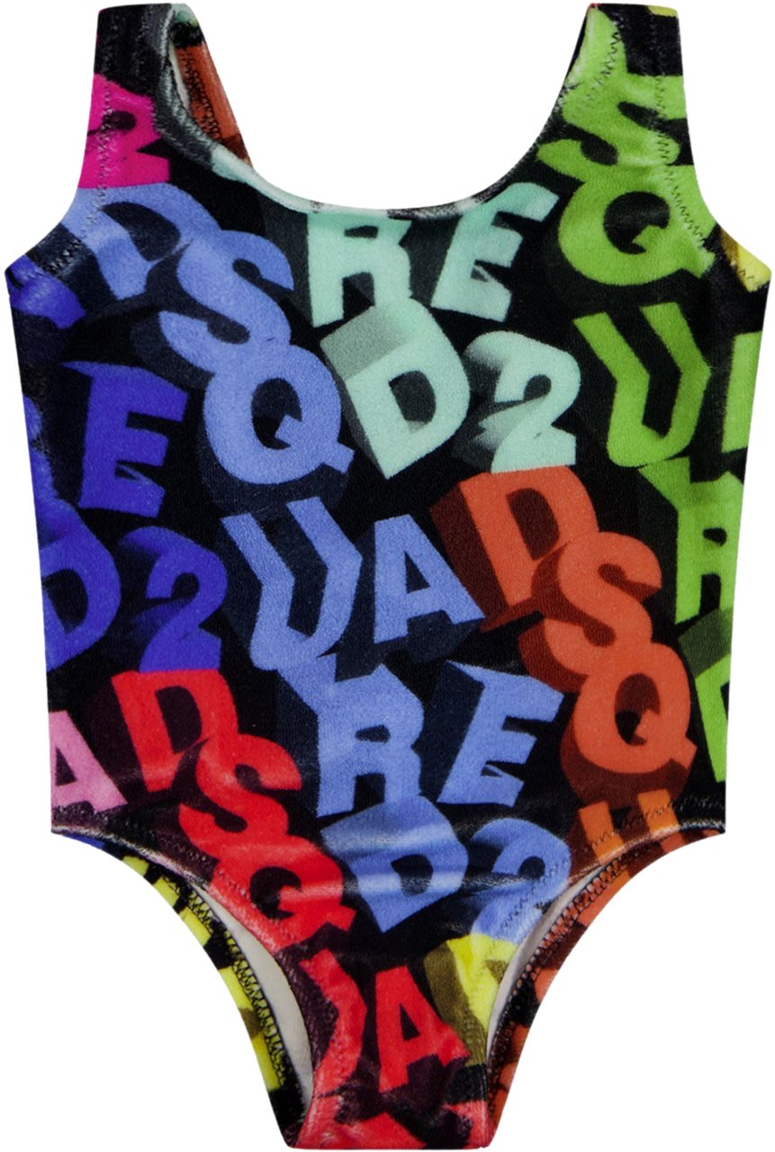 Dsquared2 Baby Meisjes Zwemkleding In Zwart Zwart