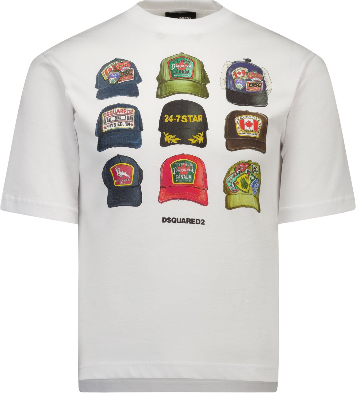 Dsquared2 Dsquared2 Kinder Unisex T-Shirt In Wit Wit