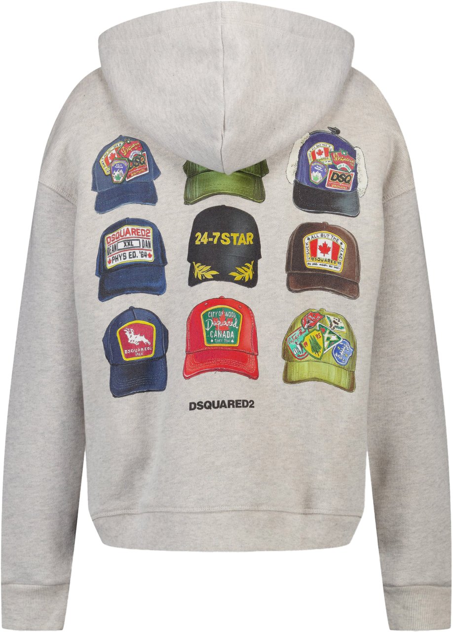 Dsquared2 Dsquared2 Kinder Unisex Vest In Licht Grijs Grijs