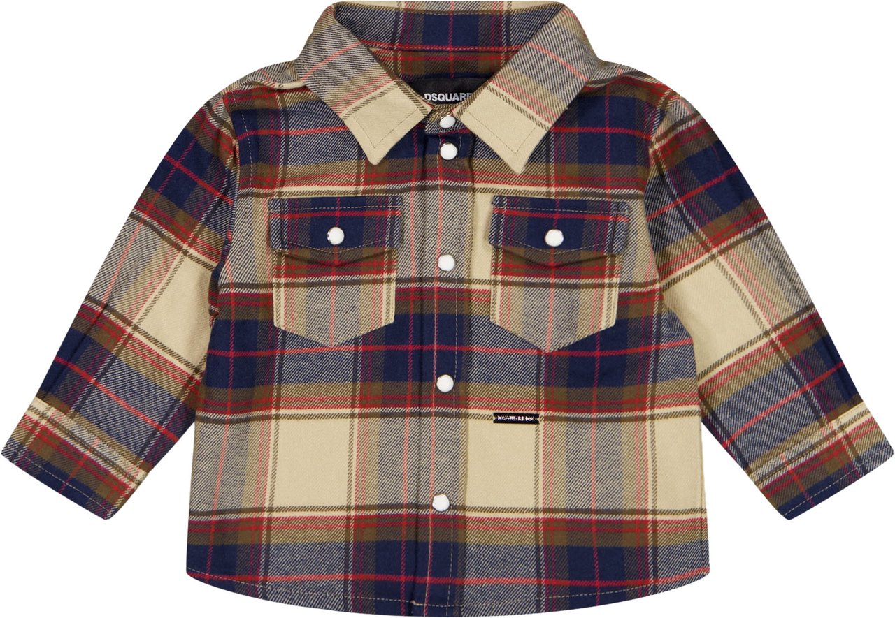 Dsquared2 Baby Jongens Blouse In Beige Beige