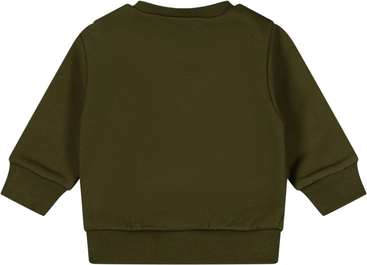 Dsquared2 Baby Jongens Trui In Army Groen