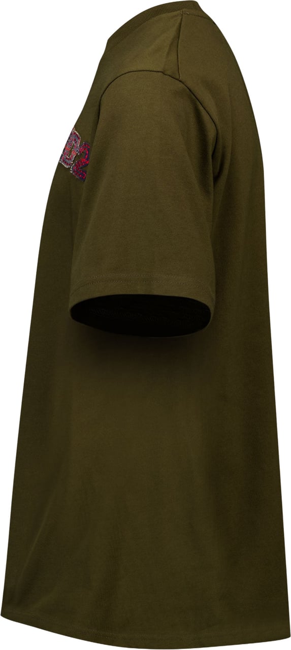 Dsquared2 Kinder Jongens T-Shirt In Army Groen