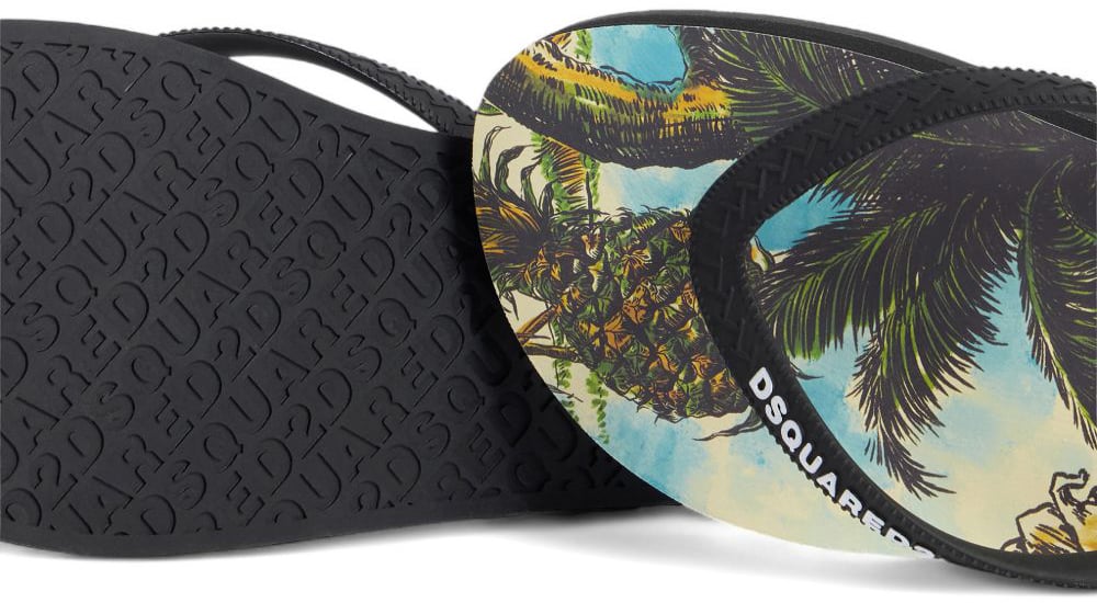 Dsquared2 Sandals Black Zwart