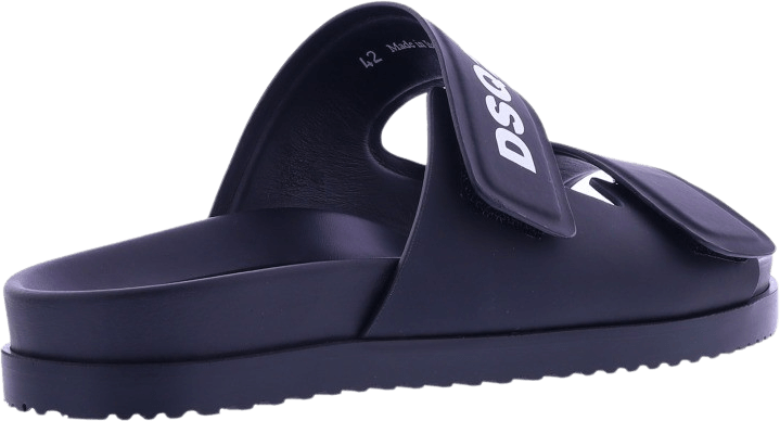 Dsquared2 Heren Flat Sandals Zwart