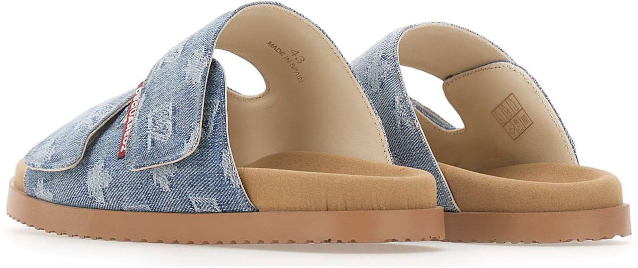 Dsquared2 Sandals Blue Lichtblauw