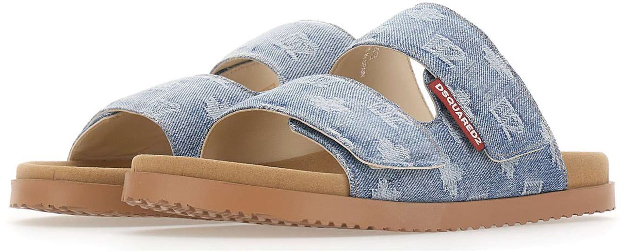 Dsquared2 Sandals Blue Lichtblauw