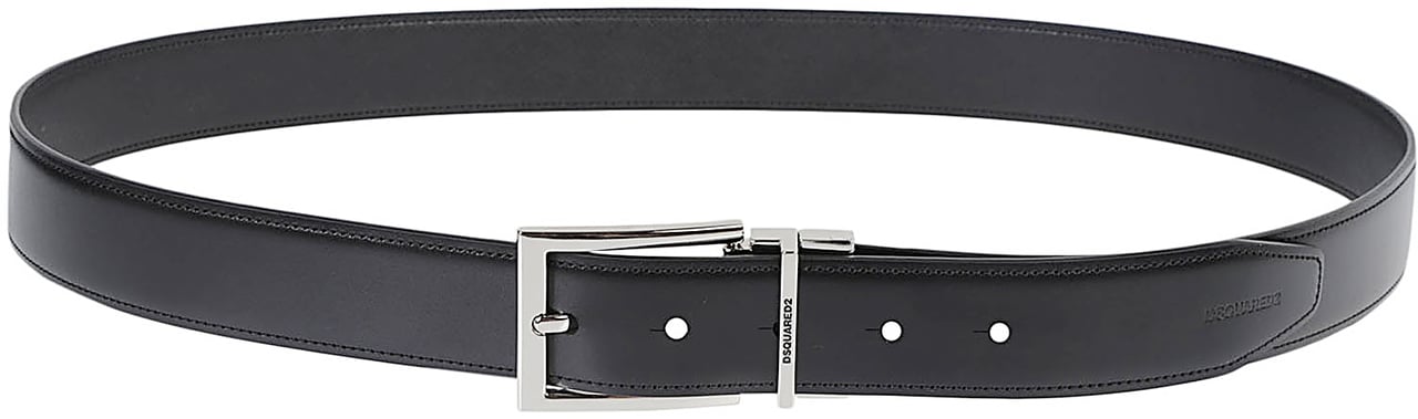 Dsquared2 4 In 1 Belt Black Zwart