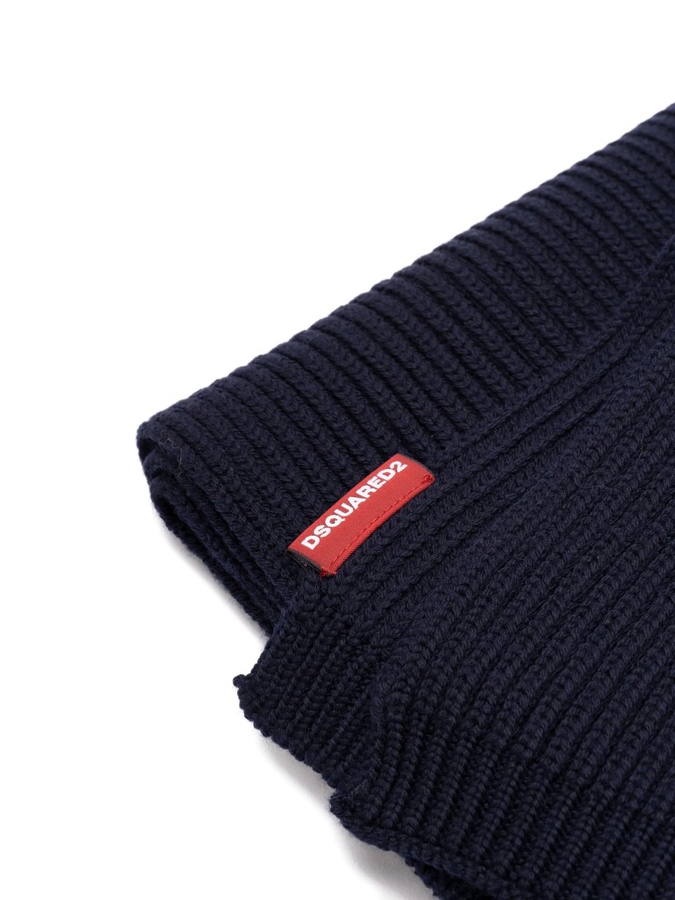 Dsquared2 Wool Ribbed Gift Box Knit Set Zwart