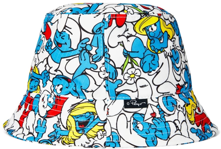Dsquared2 Smurfs Logo Bucket Hat Divers