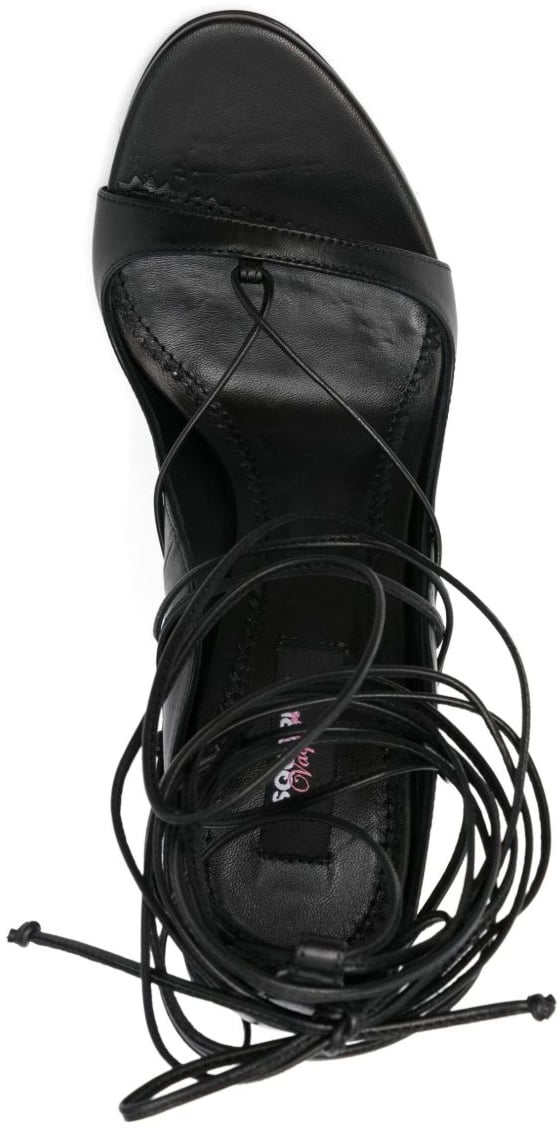 Dsquared2 Sandals Black Zwart