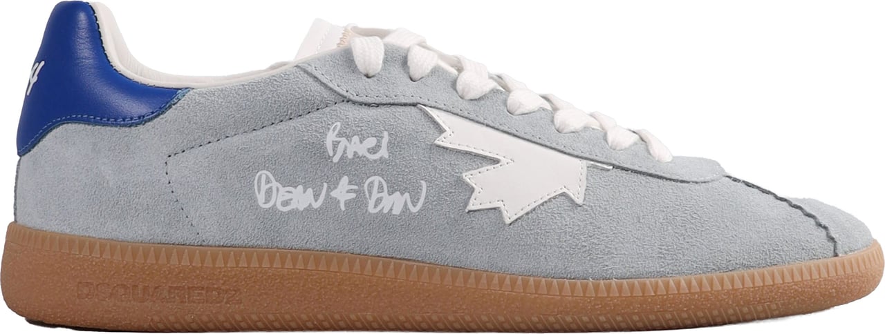 Dsquared2 Rebel Low top Blauw Lichtgrijs