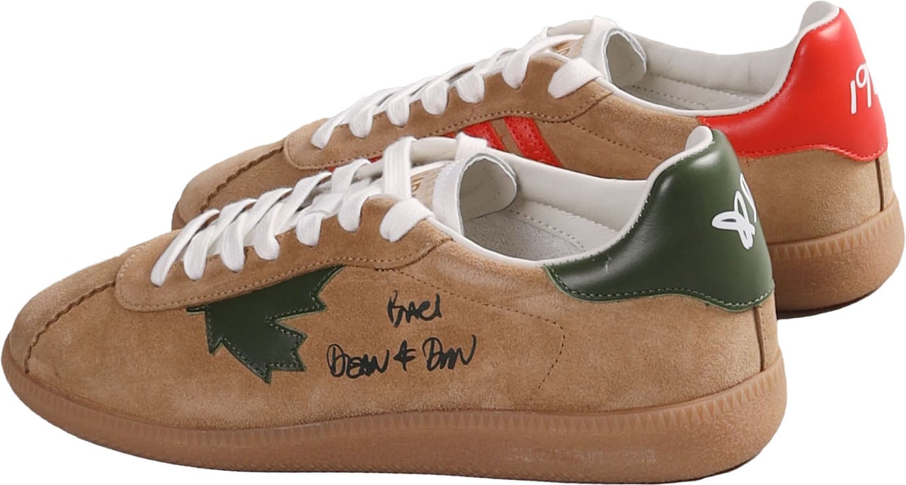 Dsquared2 Rebel lage sneakers in taupe Taupe