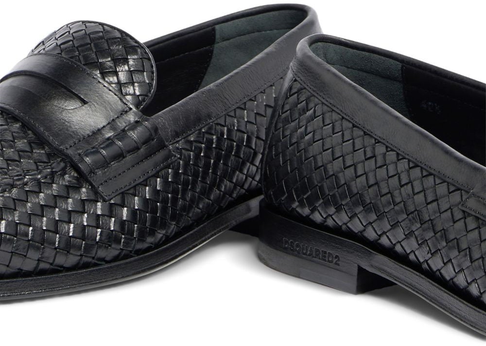 Dsquared2 Flat Shoes Black Zwart