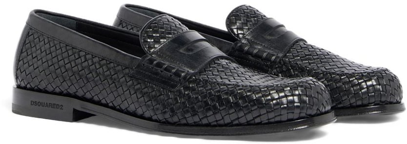 Dsquared2 Flat Shoes Black Zwart