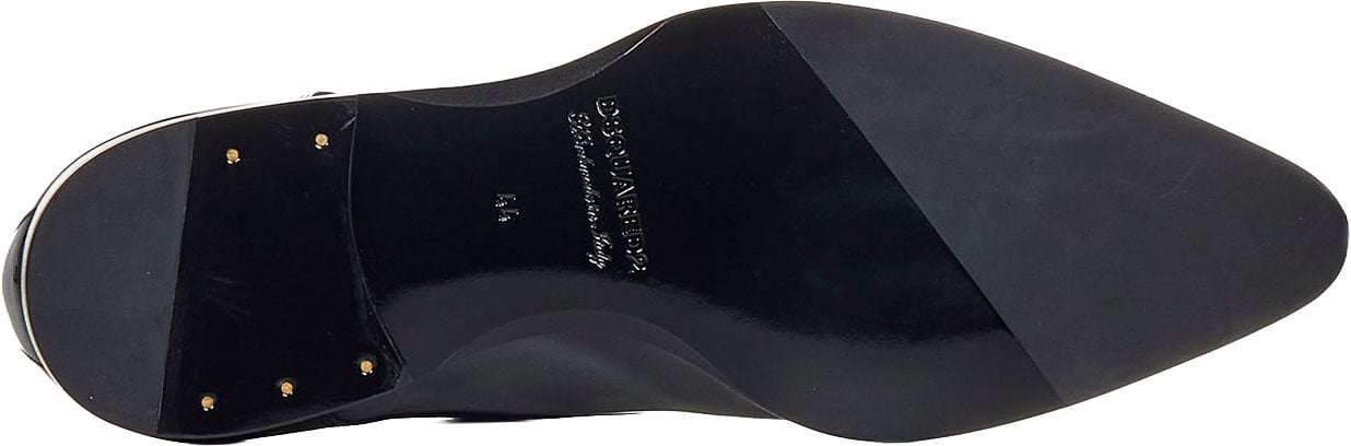 Dsquared2 Flat Shoes Black Zwart