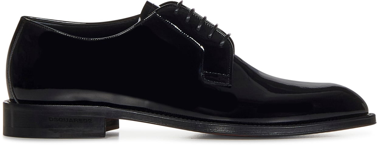 Dsquared2 Flat Shoes Black Zwart