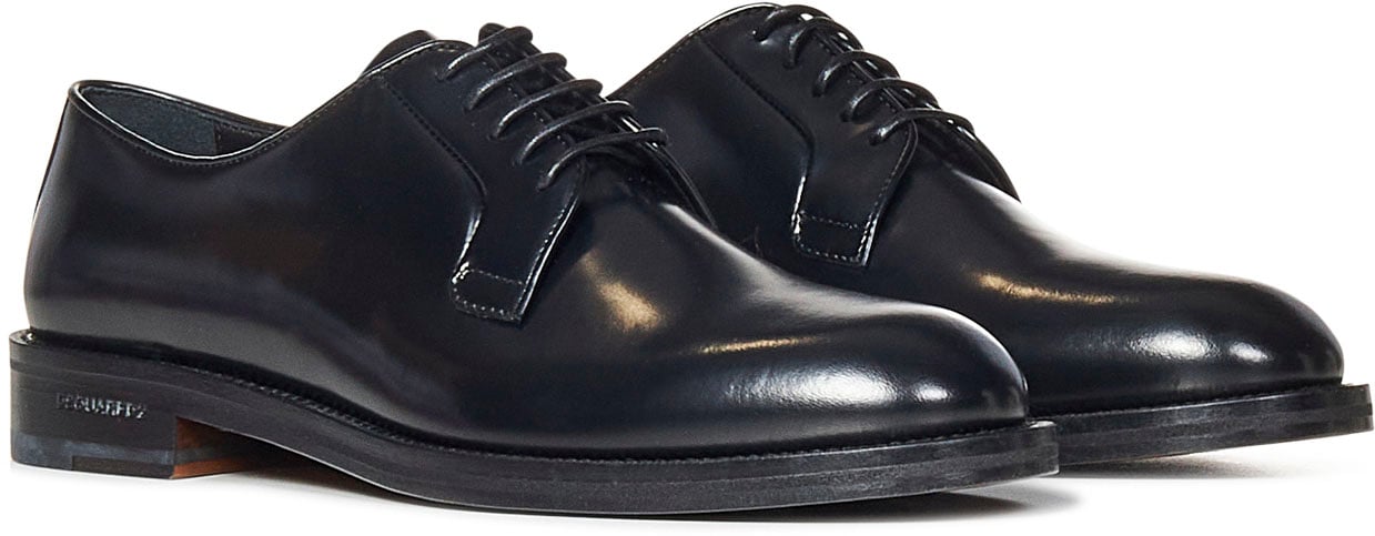 Dsquared2 Flat Shoes Black Zwart