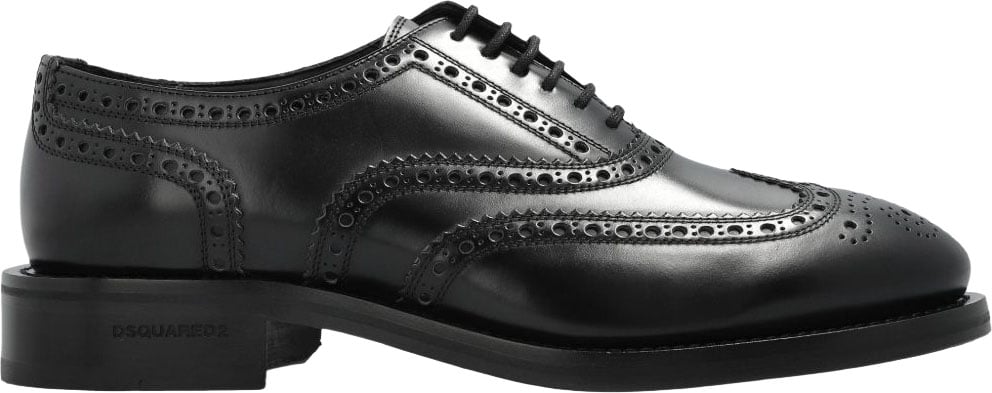 Dsquared2 Flat Shoes Black Zwart