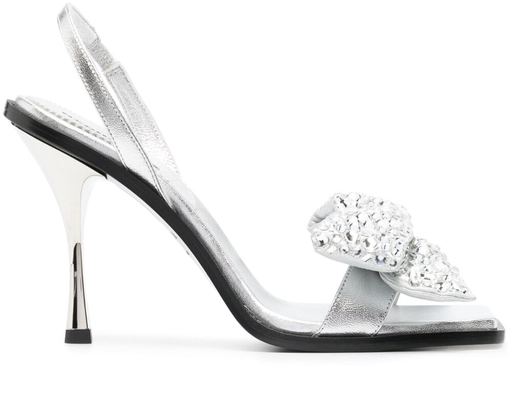 Dsquared2 Sandals Silver Zilver