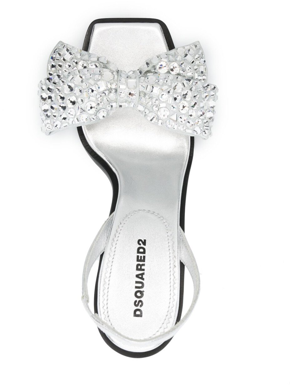 Dsquared2 Sandals Silver Zilver