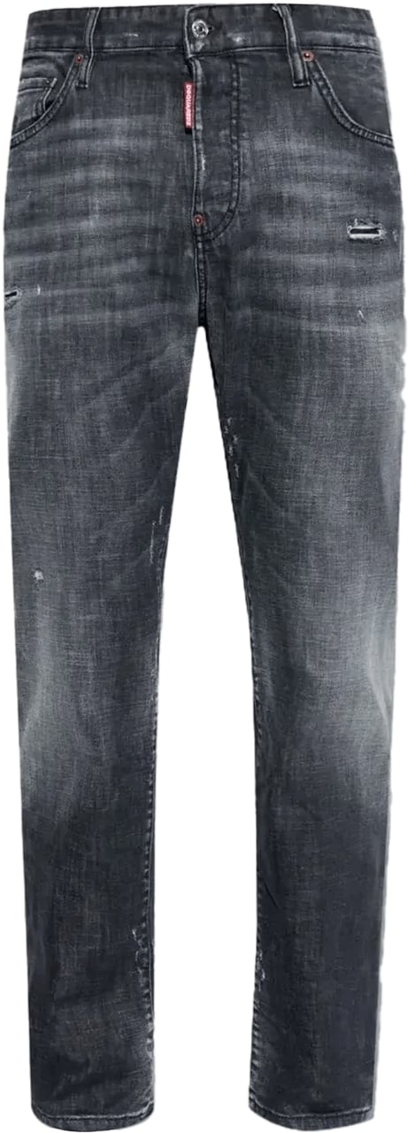 Dsquared2 642 Jean Black Donkergrijs
