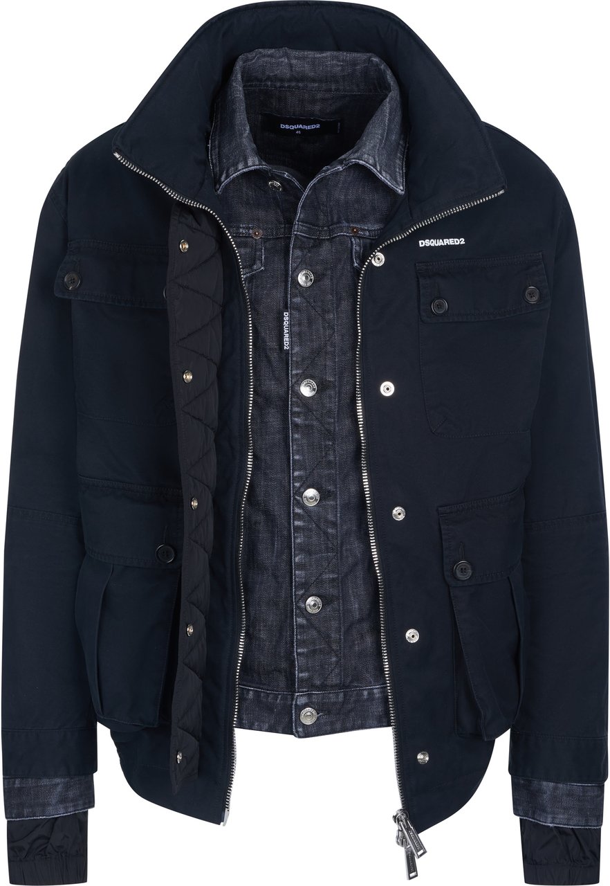Dsquared2 Dsquared2 Jacke Zwart